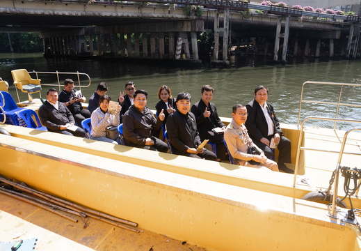 กิจกรรมการศึกษาดูงานด้านวิถีชุมชน วัฒนธรรมชุมชนเลียบคลองบางมด  และพันธุกรรมพืชพื้นที่เขตจอมทอง 